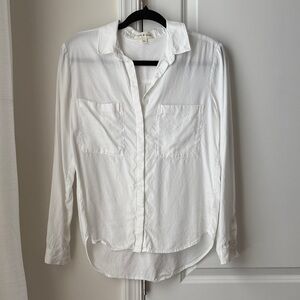 Cloth & Stone White Button-Up Shirt 🤍